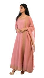 Printed Kurta Pant Set - Image 5