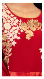 Printed Flared Maxi Dress - Image 4