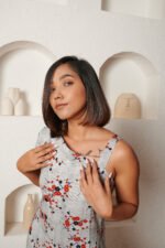 Floral Midi Dress - Image 3