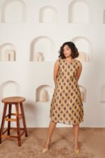 Floral Print A-Line Dress - Image 3