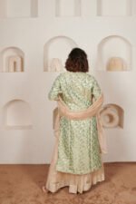 Traditional Embroidered Kurta Sharara Set - Image 2