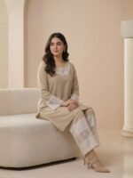Preppy - Women's Sand Gold  Co-ord - Image 2