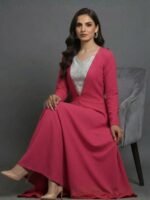 Glam- Women's Honey Pink Dress
