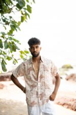 Brown Feather Shirt - Image 3
