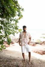 Brown Feather Shirt