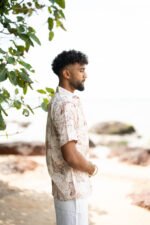 Brown Feather Shirt - Image 4
