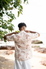 Brown Feather Shirt - Image 2