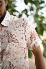 Brown Feather Shirt - Image 5