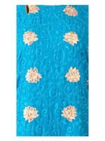 Royal Blue Embroidered Kurta Set - Image 4